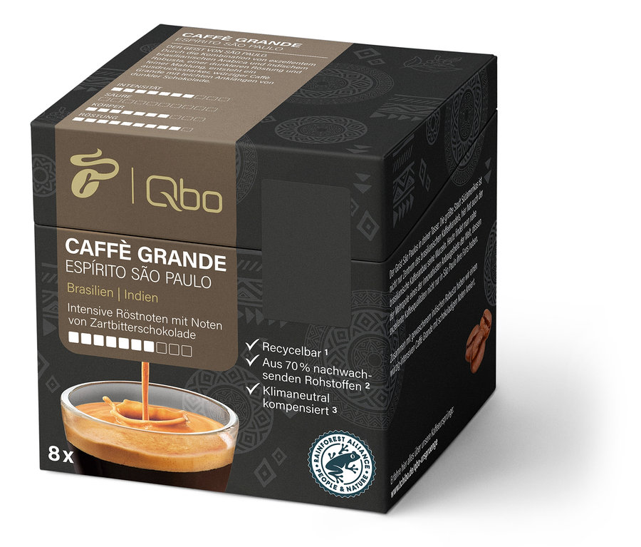 Qbo Caffè Grande ESPÍRITO SÃO PAULO - 8 Kapseln