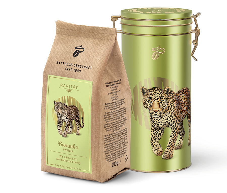 Rarität »Buramba Rwanda« inkl. Kaffeedose