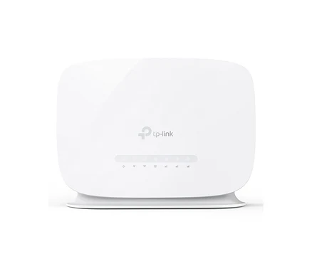 Weißer Homespot-Router LTE TP-Link.