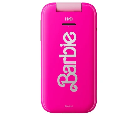 Pinkes HMD Barbie Phone 4G Klapphandy.