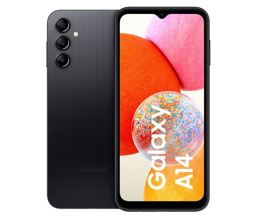 Samsung Galaxy A14 LTE 64GB schwarz (Refurbished)