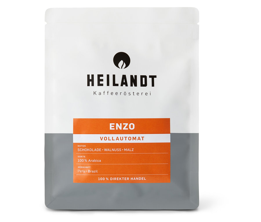 Heilandt - Enzo Caffè Crema - 250 g Ganze Bohne
