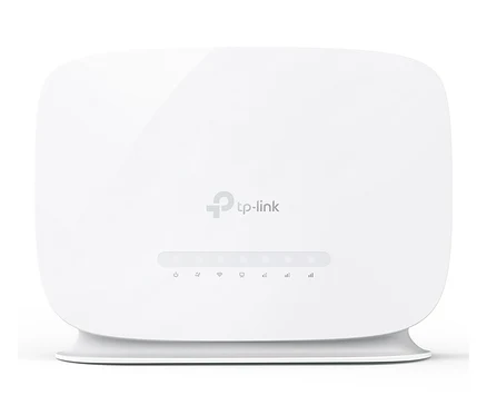 Weißer Homespot-Router LTE TP-Link.