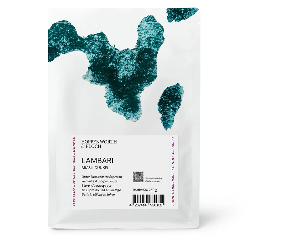 Hoppenworth & Ploch - Lambari Espresso - 250 g Ganze Bohne