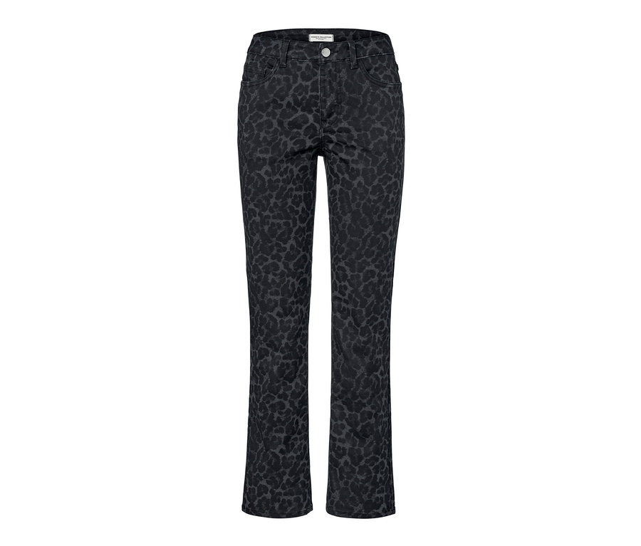 Bedruckte Straight Jeans – Fit »Kira«.