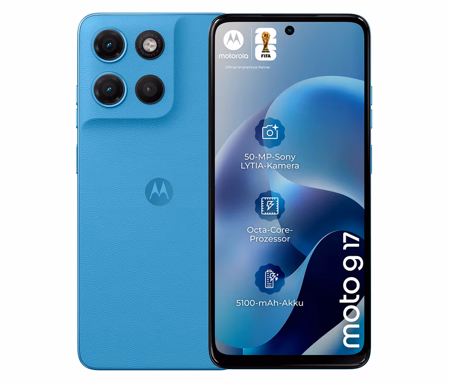 Motorola moto g17 LTE 128GB Alaskan blue