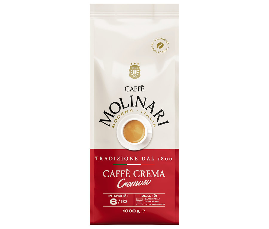 Caffè Molinari Caffè Crema Cremoso - 1 kg Ganze Bohne