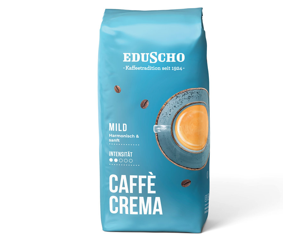 Eduscho Caffè Crema Mild - 1 kg Ganze Bohne