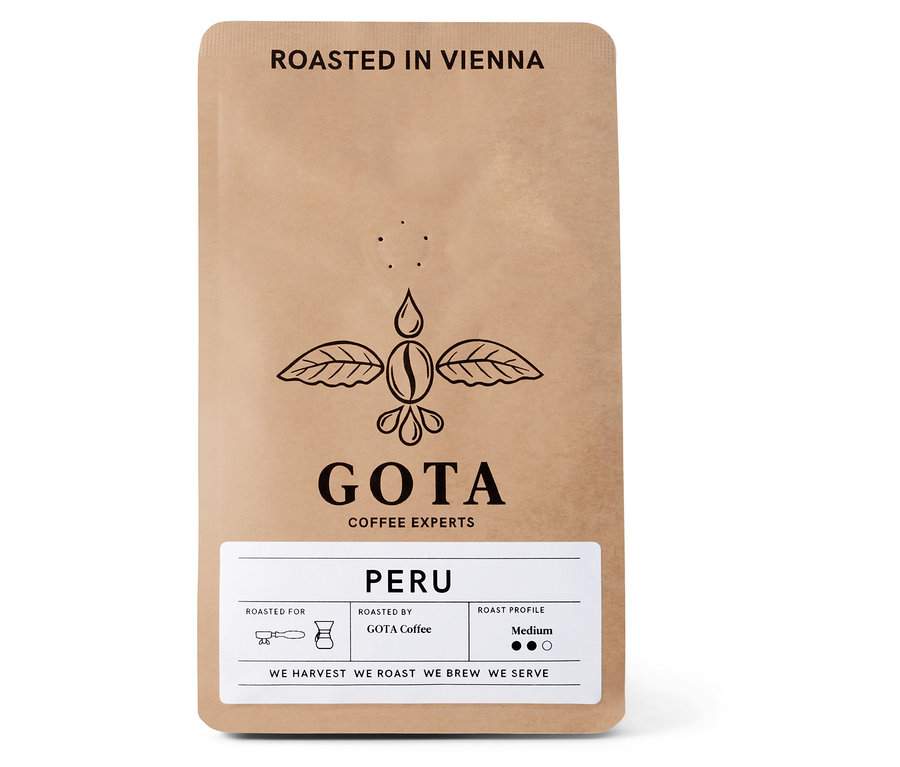 Gota Coffee - Peru Omni-Roast - 250 g Ganze Bohne