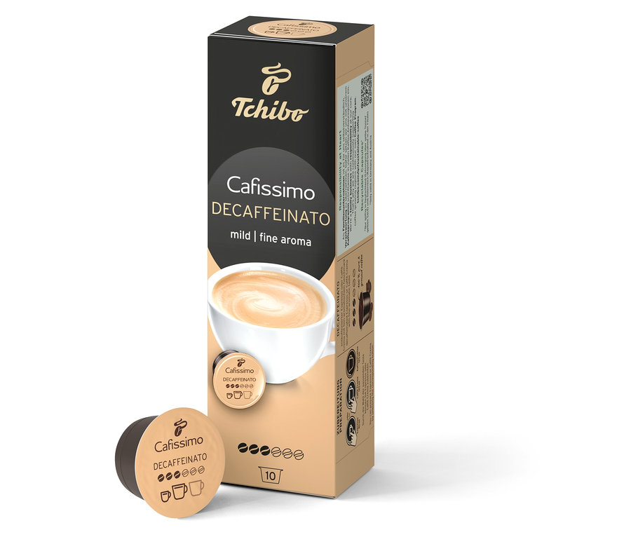 Cafissimo Decaffeinato - entkoffeiniert - 10 Kapseln