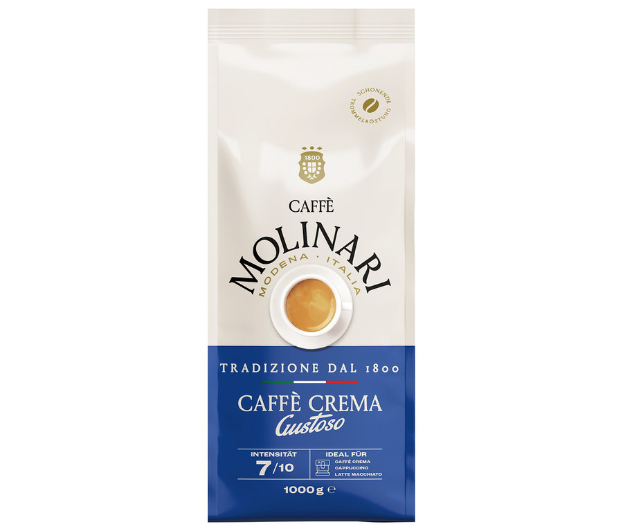Caffè Molinari Caffè Crema Gustoso - 1 kg Ganze Bohne