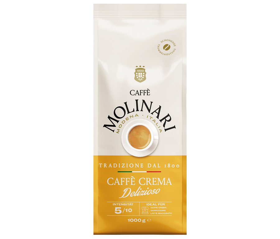 Caffè Molinari Caffè Crema Delizioso - 1 kg Ganze Bohne
