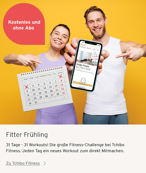 Tchibo Fitness März Motivation