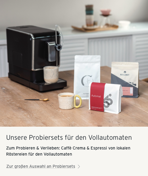 Specialty Coffee Probiersets für Vollautomaten