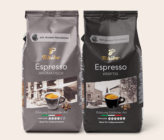 Espresso online kaufen - hochwertig und frisch geröstet | TCHIBO