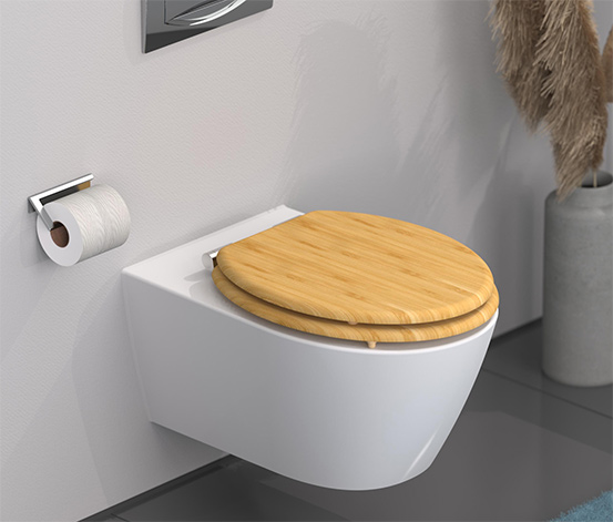 Schütte WC-Sitz »Bambus« mit Absenkautomatik online bestellen bei Tchibo  659660