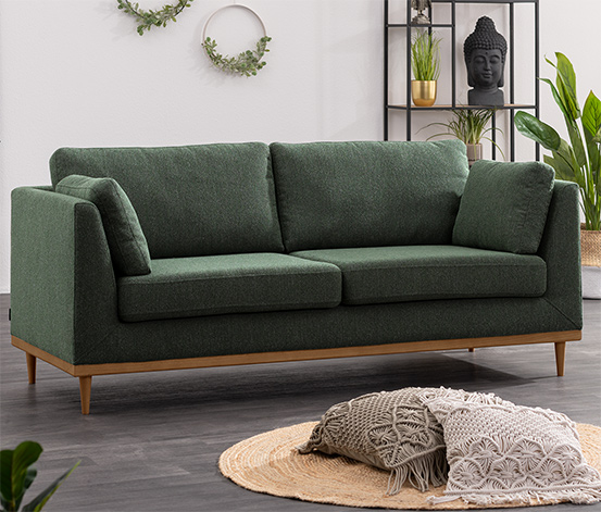 3-Sitzer-Sofa »Larsen«, grün online bestellen bei Tchibo 644945