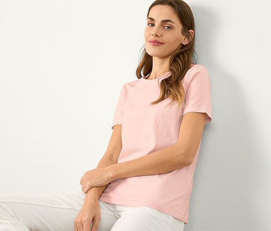 Basic T-Shirt, rosé online bestellen bei Tchibo 632313