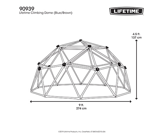 LIFETIME-Klettergerüst »Geodome«, klein online bestellen bei Tchibo 394737