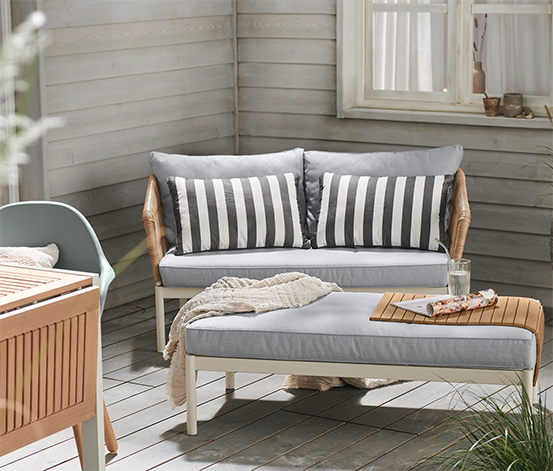 Outdoor-Sofa »Liska« mit Relax-Komfort-Kissen online bestellen bei Tchibo  621069