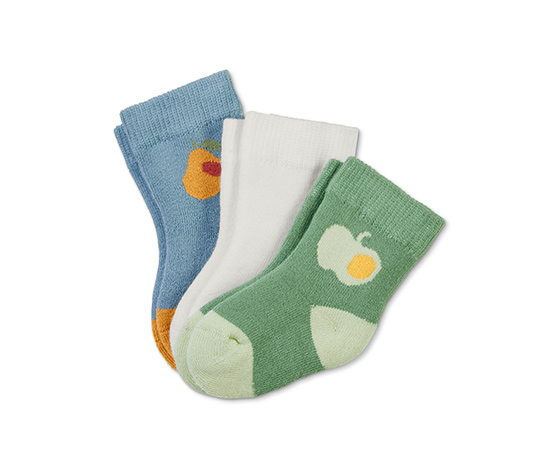 Ponožky pre bábätká, 3 páry