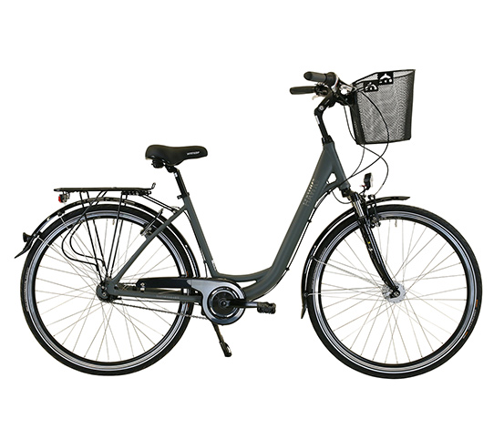 HAWK Bikes Fahrrad »City Wave Deluxe Plus«, grau, 26 Zoll, 44-cm-Rahmen  online bestellen bei Tchibo 674088