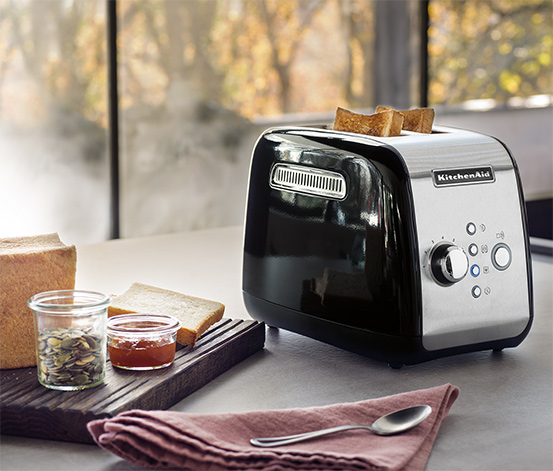 KitchenAid-2-Scheiben-Toaster »5KMT221«, onyxschwarz online bestellen bei  Tchibo 635676