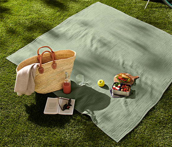 Picknicktuch aus Musselin online bestellen bei Tchibo 632081