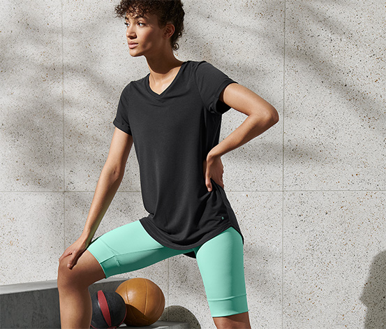 Sport-Longshirt, braun-schwarz online bestellen bei Tchibo 636591