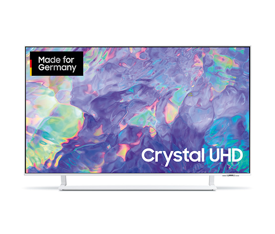 Samsung GU43CU8589UXZG Crystal UHD-4K-LED-TV, weiß, 43" online bestellen  bei Tchibo 675799