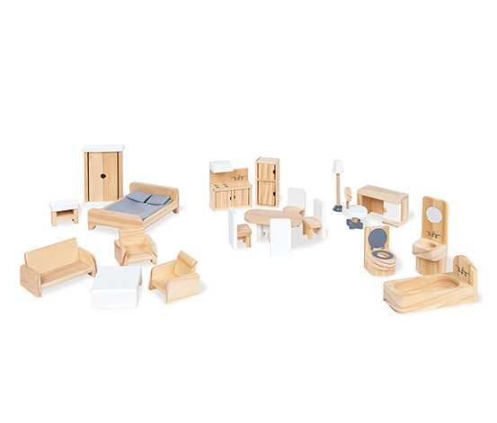 Pinolino-Puppenhausmöbel-Set, 20-teilig online bestellen bei Tchibo 389558