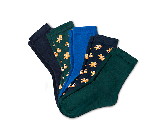5 Paar Socken, Lebkuchenmann online bestellen bei Tchibo 623320