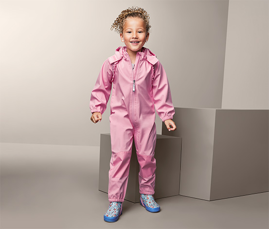 tchibo pink softshell overall