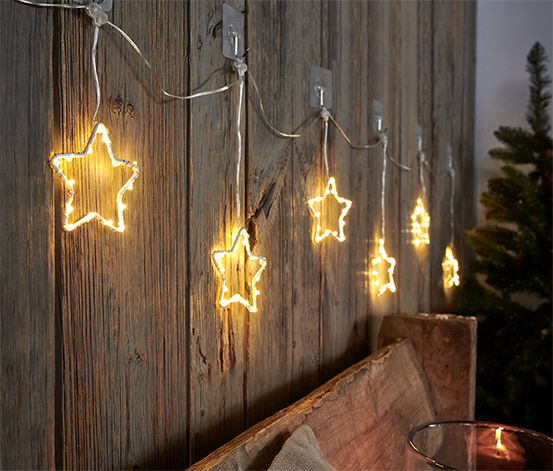 LED-Outdoor-Lichterkette »Sterne« online bestellen bei Tchibo 645941