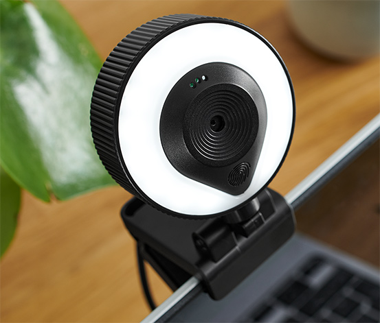 Webcam mit integriertem Licht und Mikrofon online bestellen bei Tchibo  651502