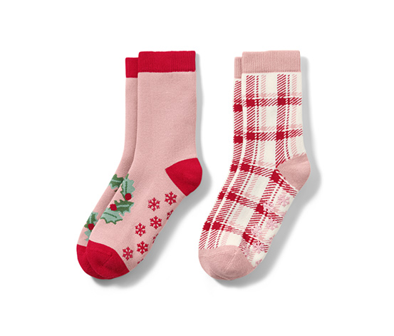 2 Paar Kleinkinder-Antirutsch-Socken mit Herz-Jacquard online bestellen bei  Tchibo 651224