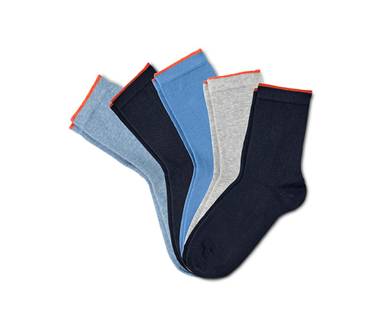 5 Paar Socken, blau online bestellen bei Tchibo 626349
