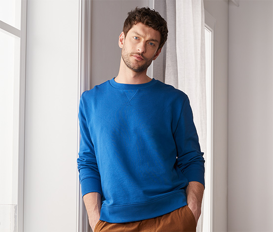 Sweatshirt, blau online bestellen bei Tchibo 614791