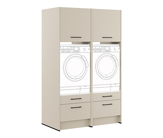 Modulschrank für Waschmaschine und Trockner online bestellen bei Tchibo  665012