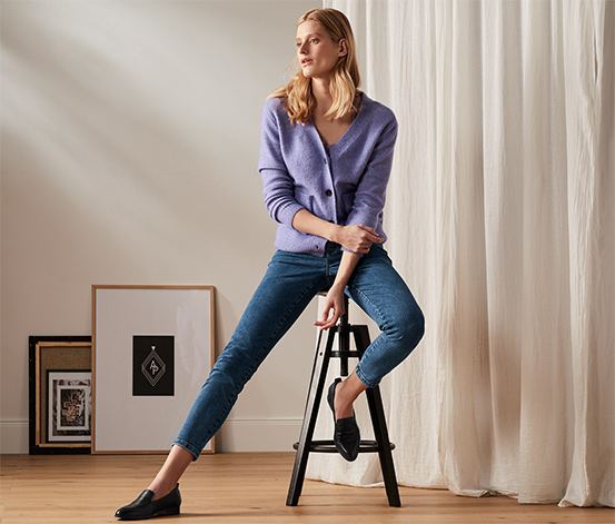 Skinny Jeans, mid blue denim online bestellen bei Tchibo 620125