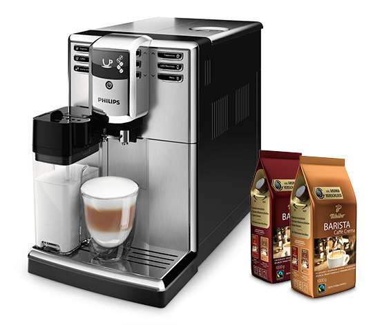Philips EP5365/10 5000 Serie Kaffeevollautomat, silber (inkl. Gratis-Kaffee)  online bestellen bei Tchibo 495502