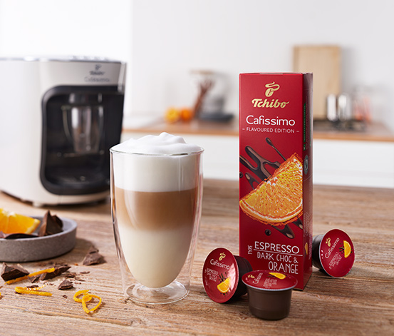 Flavoured Edition – Espresso Dark Choc & Orange – 10 Kapseln online  bestellen bei Tchibo 498555