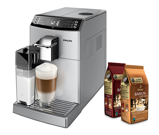 Philips EP4050/10 4000 Serie Kaffeevollautomat, silber (inkl.  Gratis-Kaffee) online bestellen bei Tchibo 493119