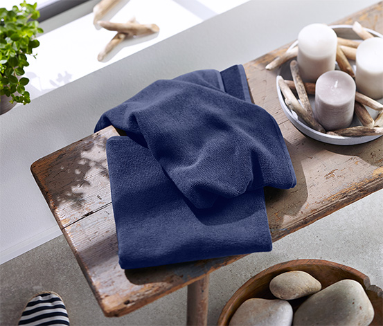 2 Frottier-Handtücher Tchibo online bei aus blau bestellen 309676 Bio-Baumwolle