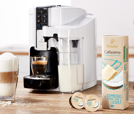 Flavoured Edition Espresso White Choc & Coconut – 10 Kapseln online  bestellen bei Tchibo 495036