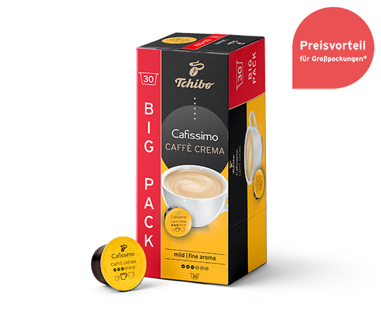 Caffè Crema mild – 30 Kapseln online bestellen bei Tchibo 492105