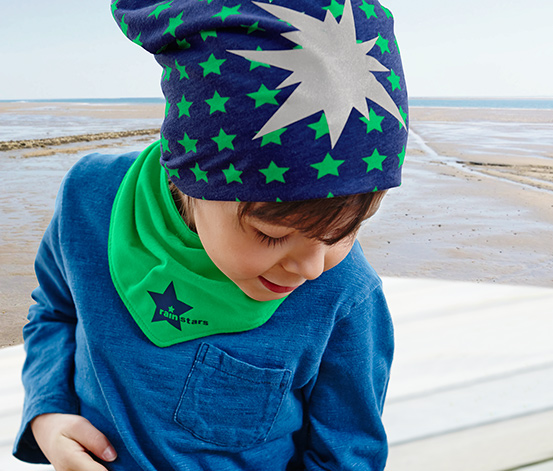 Mütze und Halstuch, grün-blau online bestellen bei Tchibo 317197