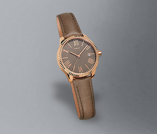 Damen-Leder-Armbanduhr online bestellen bei Tchibo 321842