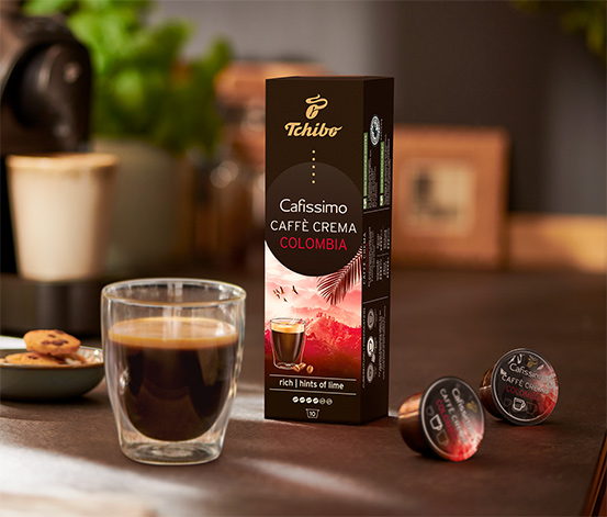 Caffè Crema Colombia – 10 Kapseln online bestellen bei Tchibo 465451
