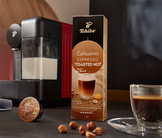 Flavoured Espresso – Toasted Nut – 80 Kapseln online bestellen bei Tchibo  512927